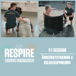 1:1 session: Åndedrætstræning & kuldeeksponering